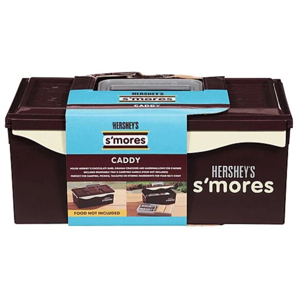 Hershey's S'Mores Brown Baking Caddy Storage with Removable Tray NWT - Picture 1 of 6